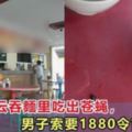 雲吞面裡吃出蒼蠅，男子索要1880令吉賠償！