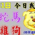 1月31日,十二屬相運氣(今日我最旺,時來運轉516888)