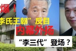 「李氏王朝」反目新加坡繼承權之爭！李光耀逝世後，李氏兄弟的爭斗便從坊間傳聞走向現實。