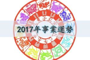 2017「事業」運勢，從12生肖開始！快來看看新的一年是否能大賺錢～～