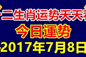 十二生肖運勢天天看，今日運勢：7月8日