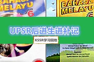 UPSR後進生進補記