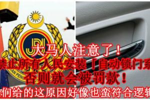 【大馬人注意了！】JPJ禁止所有人民安裝「自動鎖門系統」否則就會被罰款！但他們給的這原因好像也蠻符合邏輯耶！