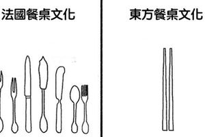 17張從日常發現「東方VS西方」有多不同的有趣插畫　我們用筷子就可以搞定一切食物