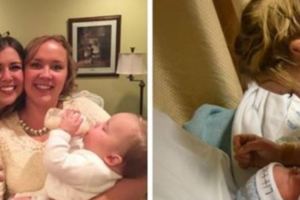 美國年輕媽媽哽咽道別「出生2天的小寶寶」　百萬網友心碎！