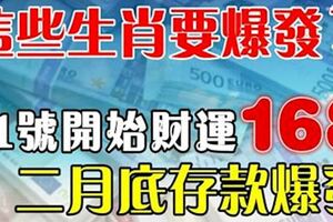 這些生肖要爆發了，21號開始財運一路發，二月底存款爆發