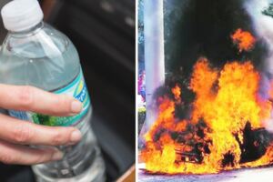 水瓶放車內忘記拿出來「後果嚴重」　消防局：天氣熱的時候就糟了