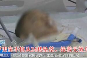 3歲男童從拆掉門窗的24樓陽台墜亡，3天後就是他生日