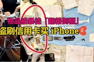 隨身物品被暴徒「翻箱倒櫃」！付國豪信用卡遭暴徒盜刷買iPhone