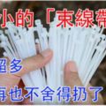 小小的「束線帶」，用途之多你一定想不到！看完再也不捨得扔了