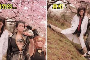 現實和理想差距讓人噴飯，超美Cosplay這樣拍，網友大驚「肚臍怪怪的！」