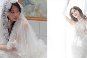 林志玲的「11套婚紗照」美不勝收，網讃：每一套都美翻，仙女下凡！