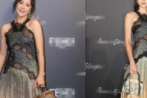 劉嘉玲與「泰國範冰冰」差26歲，同穿5萬連衣裙，居然美得難分上下！