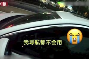 看導航也迷路！開車回不了家女子淚崩