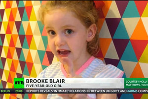 英國5歲女童向首相喊話，嚴肅又可愛的激動模樣萌醉眾網友！