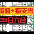 3月28日六合彩 【獨碰+獨支專欄】天機數~港號