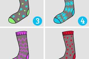 趣味測驗：選一雙最喜歡的襪子，看看你是什麼樣的人吧！ 圖