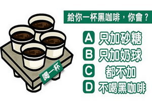 【神準】給你一杯黑咖啡，你會怎樣？