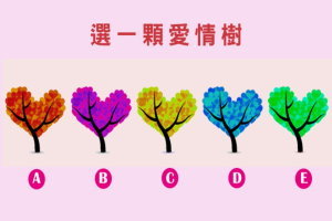 【愛情樹】愛情樹測你今生的愛情運多強？追求者有多少呢？