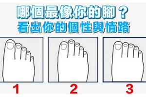 太神準了！日本超神奇腳型算命。看出你的個性和情路~！