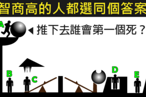 準到猛點頭！憑直覺哪個會先死？測出你的思考邏輯與感情世界