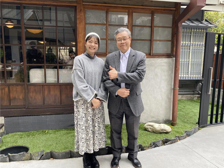 林雨宣、楊烈《熱帶天使》飾演父女。（林奕如攝）