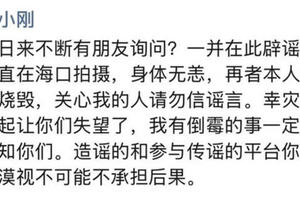 洛杉磯野火》馮小剛驚傳上億豪宅全毀？他無奈回應了