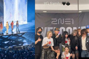 2NE1時隔10年舉行演唱會！BIGBANG GD、大聲、SE7EN、Gummy、WINNER都來了，網：「好想念YG Family」