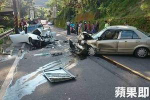 超車不當　福特撞爛知名牙醫保時捷