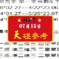 HOT專欄、六合彩天碰參考、特別號主力、07-15-2017