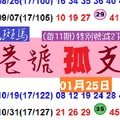 2018港號彩色斑馬孤支參考~01月25日今彩分享版!一級棒!