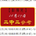 【紅孩兒】2017「今彩539」06月05日 2中2參考!!