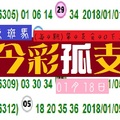 彩色斑馬好康報不間斷今彩孤支~01月18日分享版!