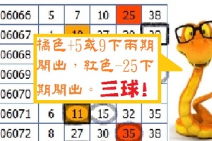 【黃金蛇】「今彩539」03月27日 三支參考!!!