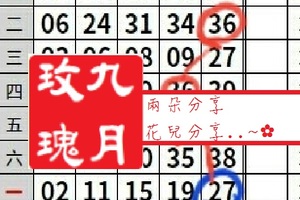 【九月玫瑰】「今彩539」04月17日 分享參考!!兩朵花兒分享..~✿