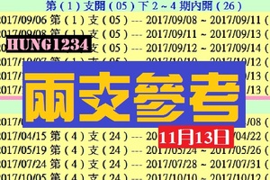 2017今彩539樂研心水版-11月13日2 粒共享有合有用~