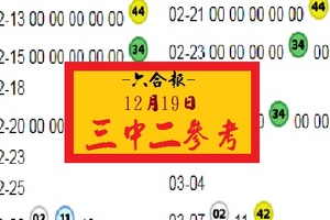 2017-六合報-爆!~12-19 三中二參考無絕對