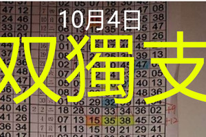 10/04 - 【六合版路】六合彩 六合精準尾數、双獨支、獨支一星 版路