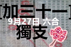  9月27日 六合彩 ~六合 隔0期開0 隔2期開[加31]版路