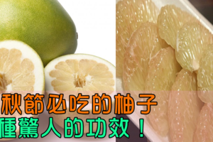 「柚」來了！中秋節必吃的柚子，竟有8種驚人功效！降血壓、抗衰老、減重它都行！