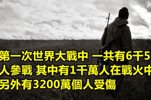 21個因為太恐怖 所以你的歷史課本都不會告訴你的第一次世界大戰的超恐怖真相！