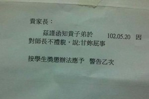 為您盤點史上最狂的「記小過理由」，上課吃高麗菜小過一支？上課睡覺叫不醒小過一支？