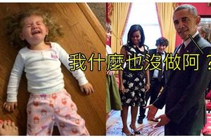 這個超萌的小女孩一看到歐巴馬就「倒地放聲大哭」，大家都不知道為什麼，後來發現「真正原因」之後所有人都笑翻了！