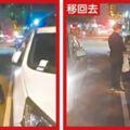 找不到停車位，女車主將「黃牌重機移出停車格」後，下一秒就「被警察抓包」網友嗆報應活該！