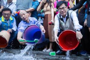 陳其邁視察三民疫區 韓國瑜親謝撥款