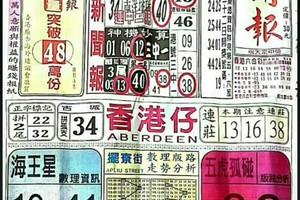 11/24 港六合 【中國新聞報，福報】多張財報讓你參考，參考。