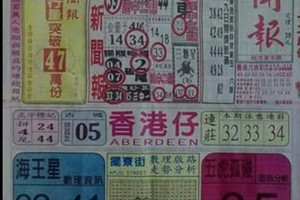 12/13 港六合 【中國新聞報，賀報，錢員外，台北港報，中國少年民報】多張財報讓你參考，參考。