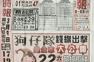 3/11 港六合 【國際時報，台北準報】目標三星，殺豬頭，參考，參考。