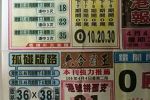 4/4 港六合 【台北港報，錢員外，港天下，財經，金財神，九九快報，】目標三星，殺豬頭，參考，參考。