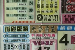 4/25 港六合 【台北港報，錢員外，港天下，國際時報】目標三星，殺豬頭，參考，參考。